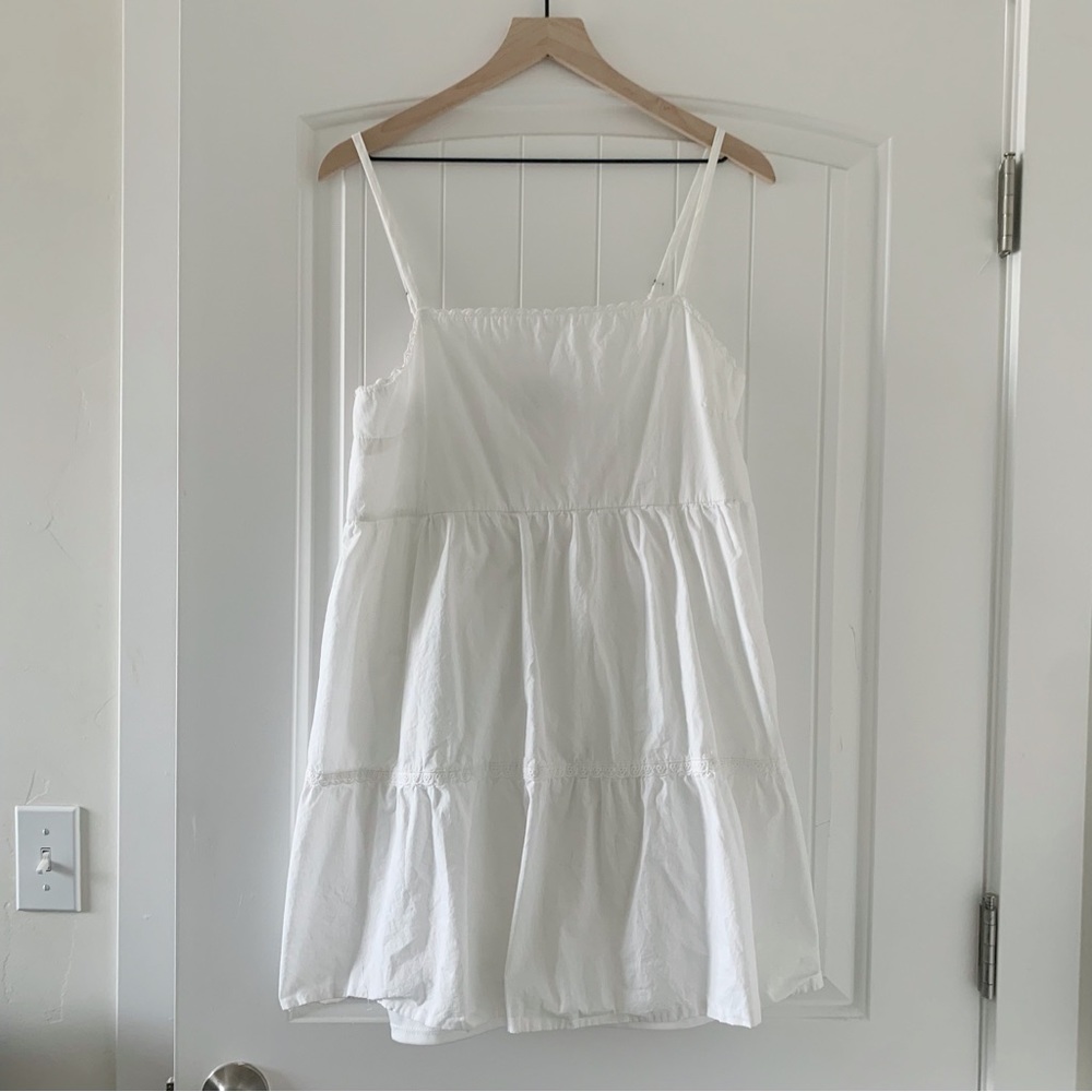 white wild fable babydoll dress 🌤️